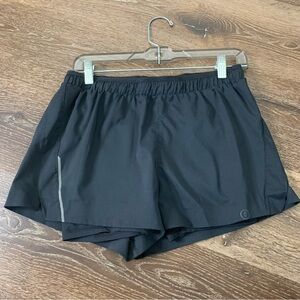 Women's Black Athletic Shorts